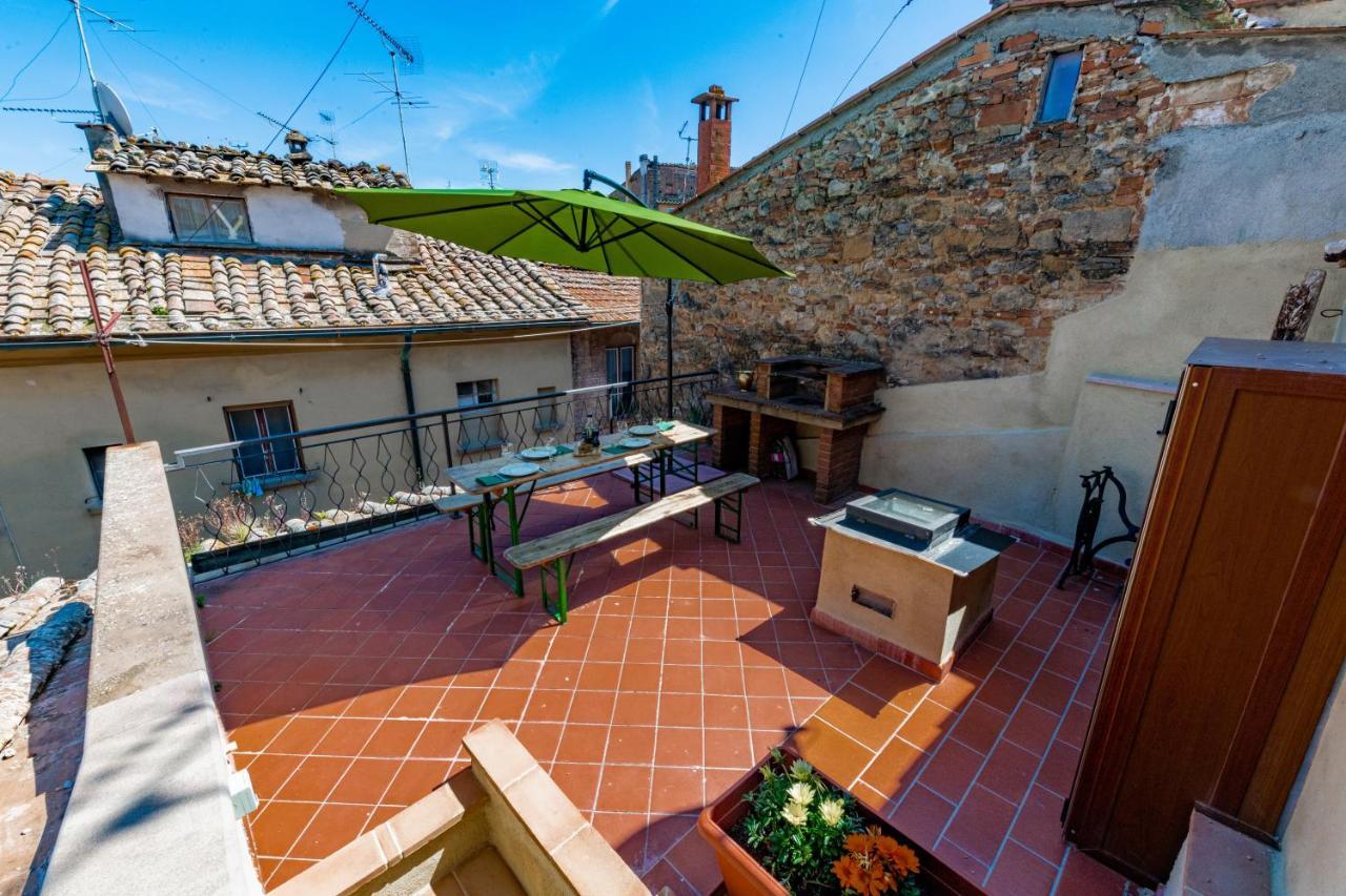 Terrazza Dei Sarti Central Volterra Penthouse 6 Beds & More Apartment Luaran gambar